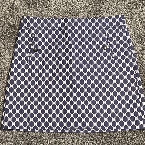 Women’s Ann Taylor LOFT skirt blue/white design size 12